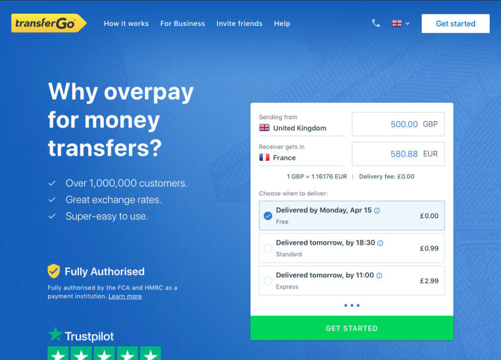 TransferGo referral code, get an invite code