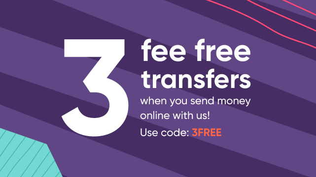 WorldRemit3 fee free transfers code coupon 3FREE