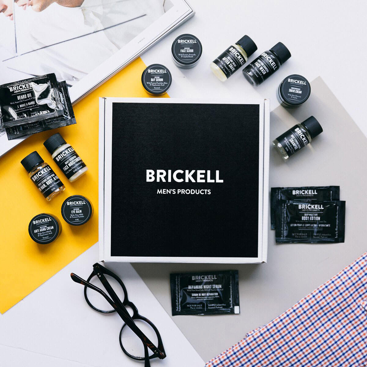 Brickwell men referral invite sample deal