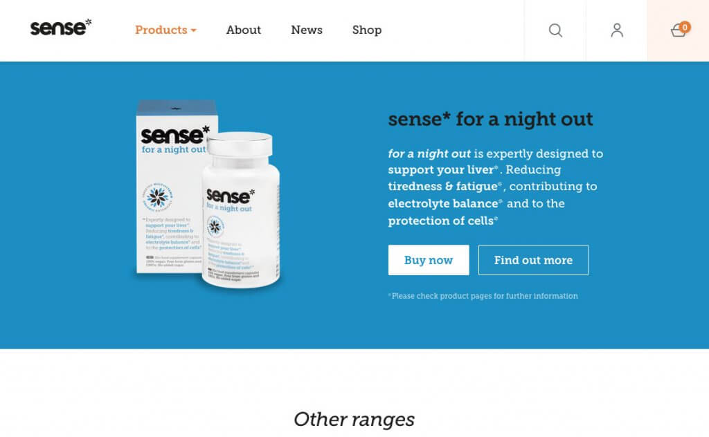 Sense Products referral code £5 with the coupon code ref0059616