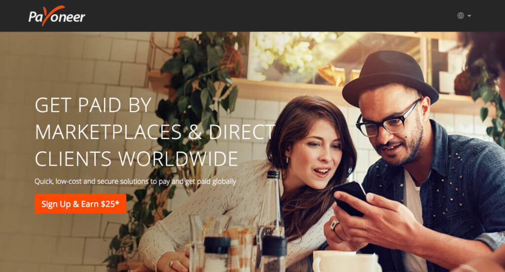 Payoneer referral code $25 reward, invitation link