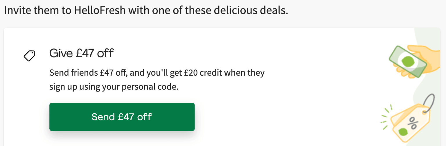 HelloFresh trial UK, your first box at £12 (inc delivery) - 47 GBP discount