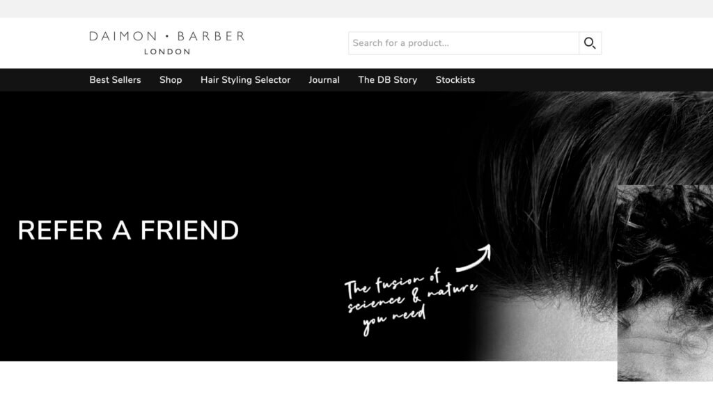 Daimon Barber referral code uk - get your referral discount for your first order