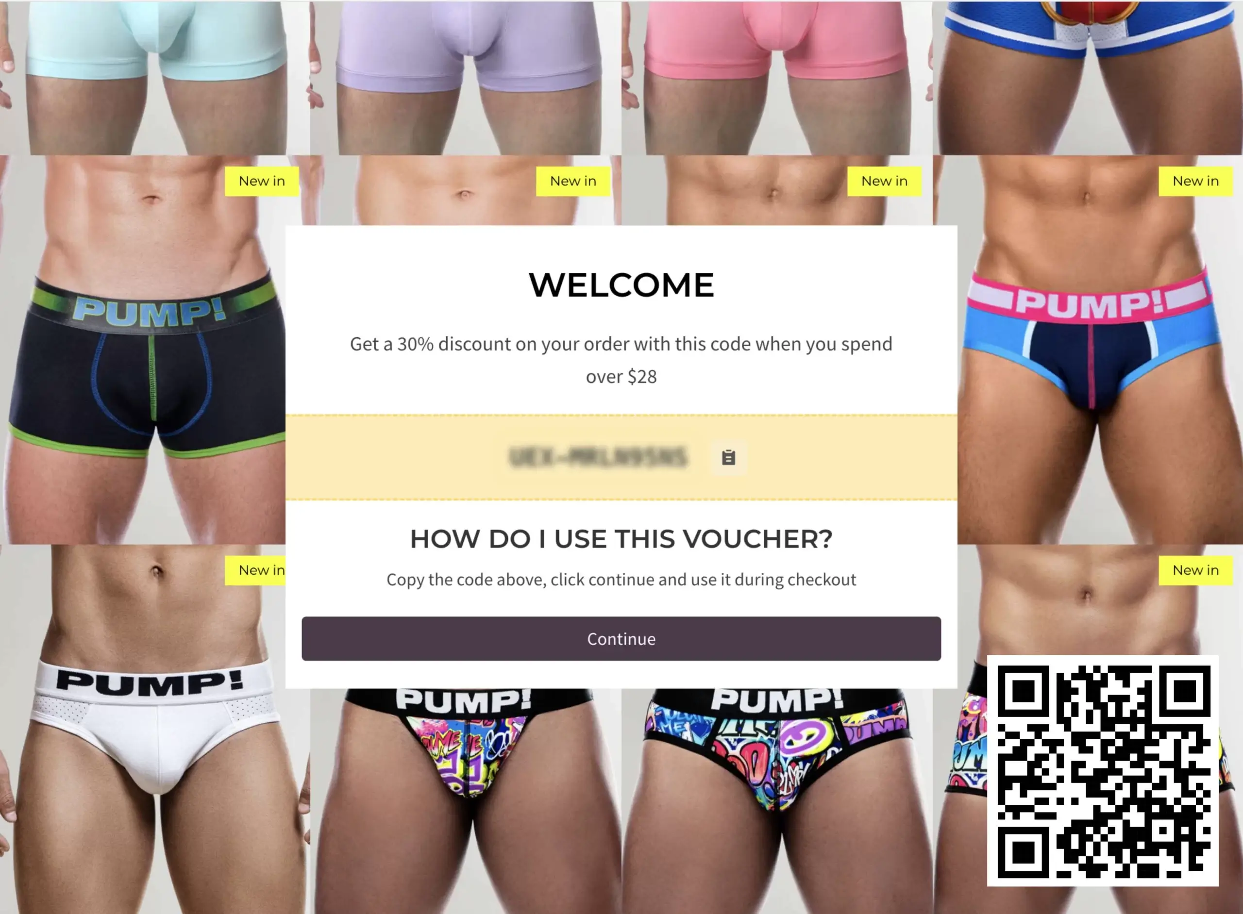 Underwear Expert discount code for new users