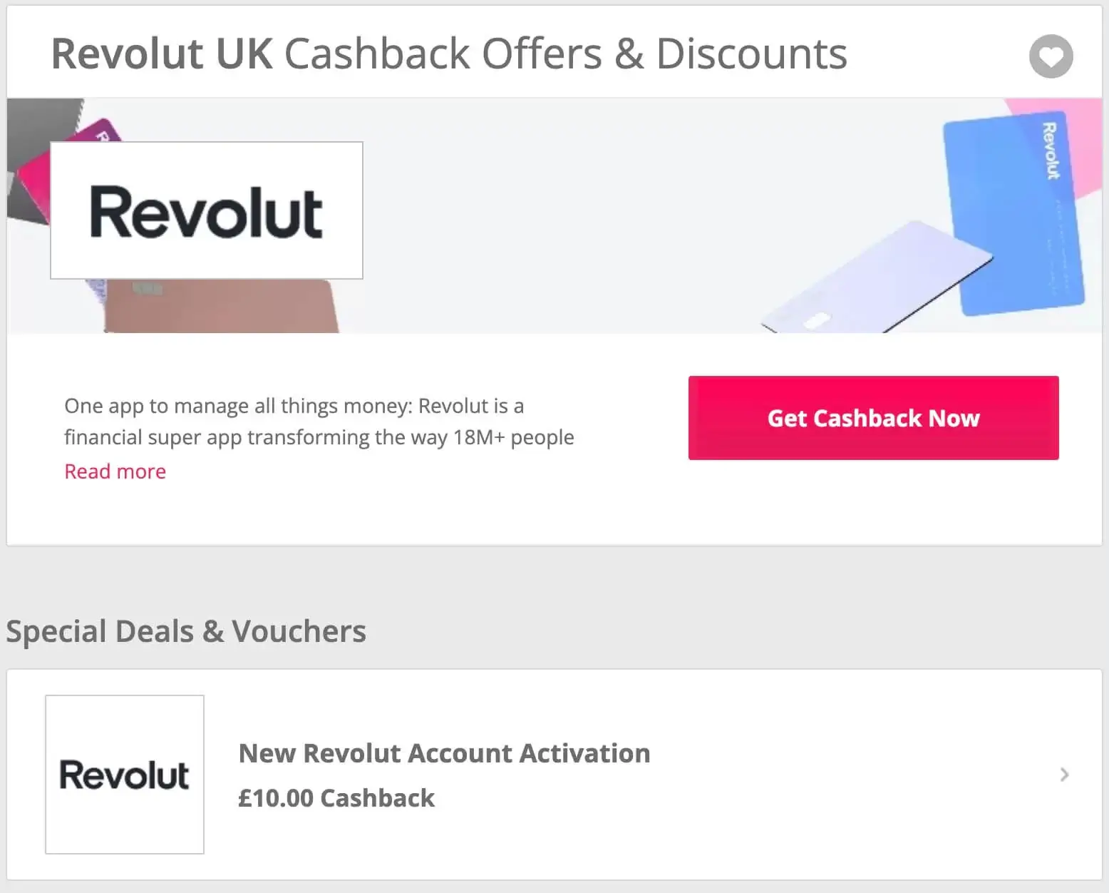 Revolut uk cashback open account