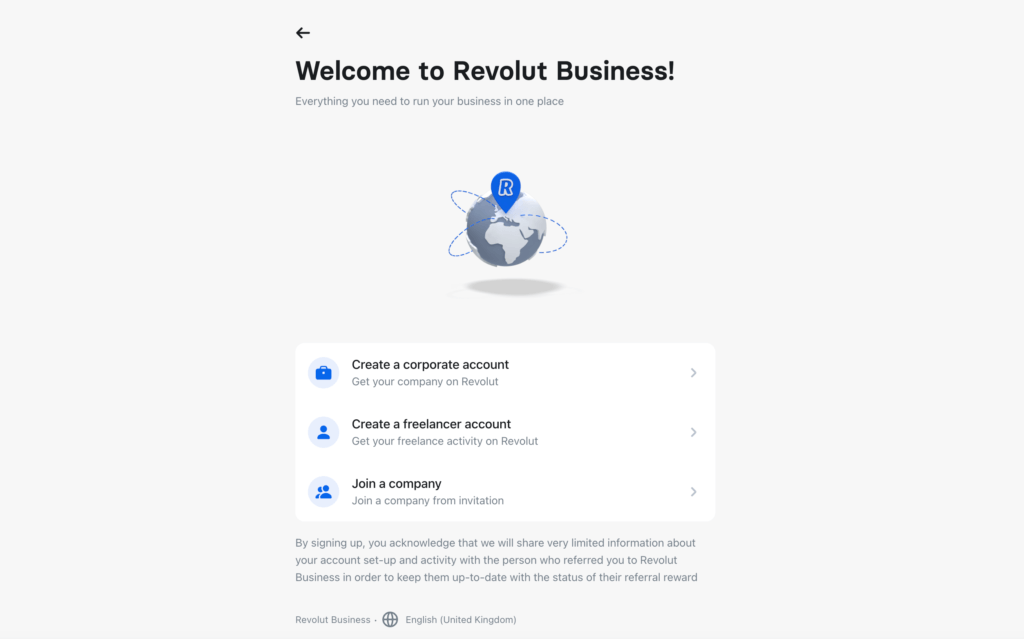 Revolut Business referral invitation – sign up and get your first month without the subscription fees