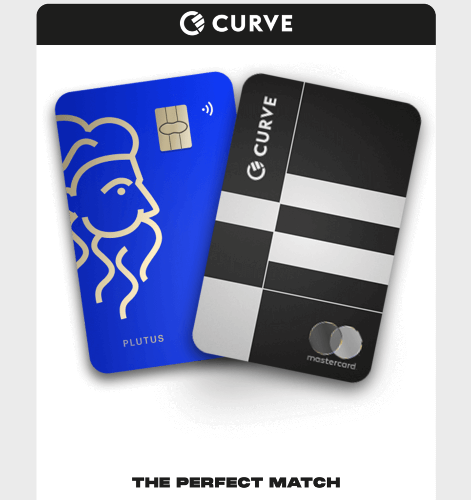 Choose Curve as a Plutus perk and you can earn £10/month worth of PLU to cover the 
entire cost of a Curve Black subscription – that’s worth £120/ year. No brainer! 