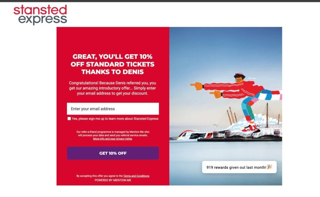 Stansted Express discount code and cashback