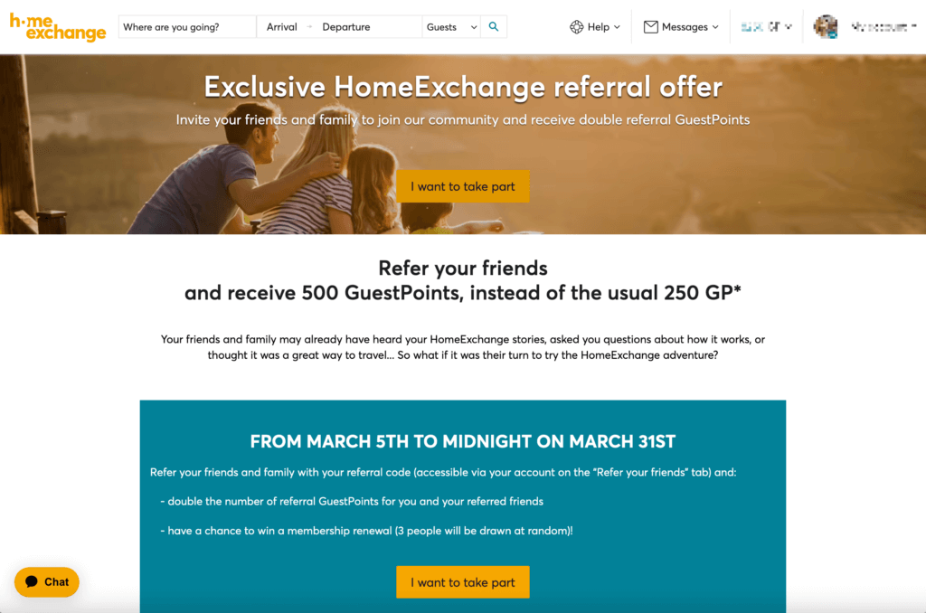 HomeExchance limited time double reward