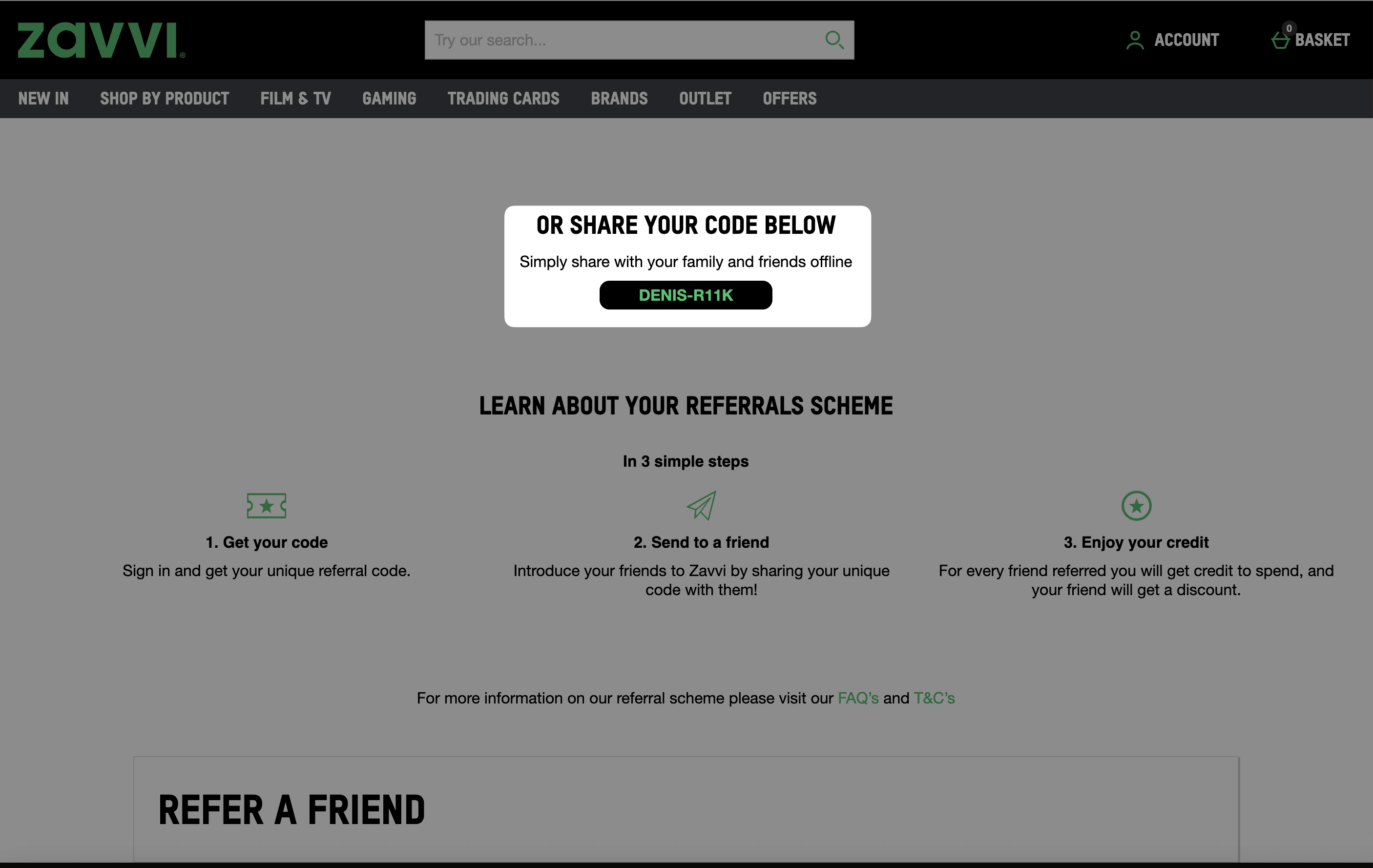 First Order Center Point Code Zavvi UK Discount Code: Get 10% Off Your First Order with Code DENIS-R11K