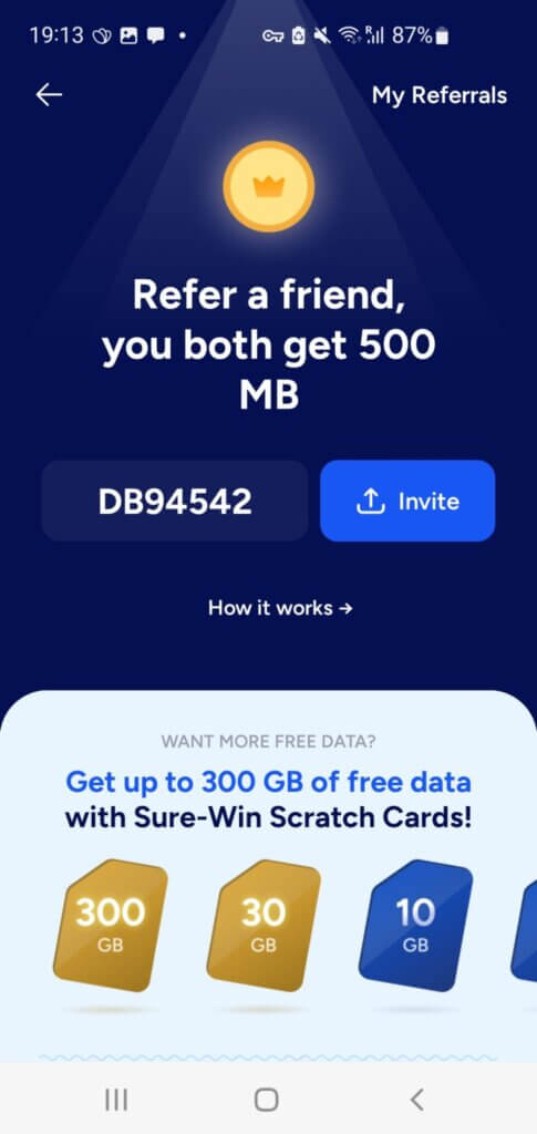 Eskimo App Referral/gift code DB94542 - Get 500MB of roaming data FREE in 80+ countries with Eskimo App