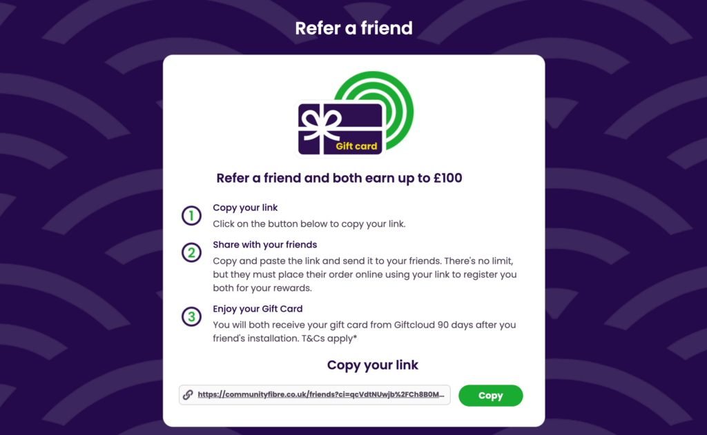 Community Fibre £100 Gift Card: How to Get the Maximum Reward