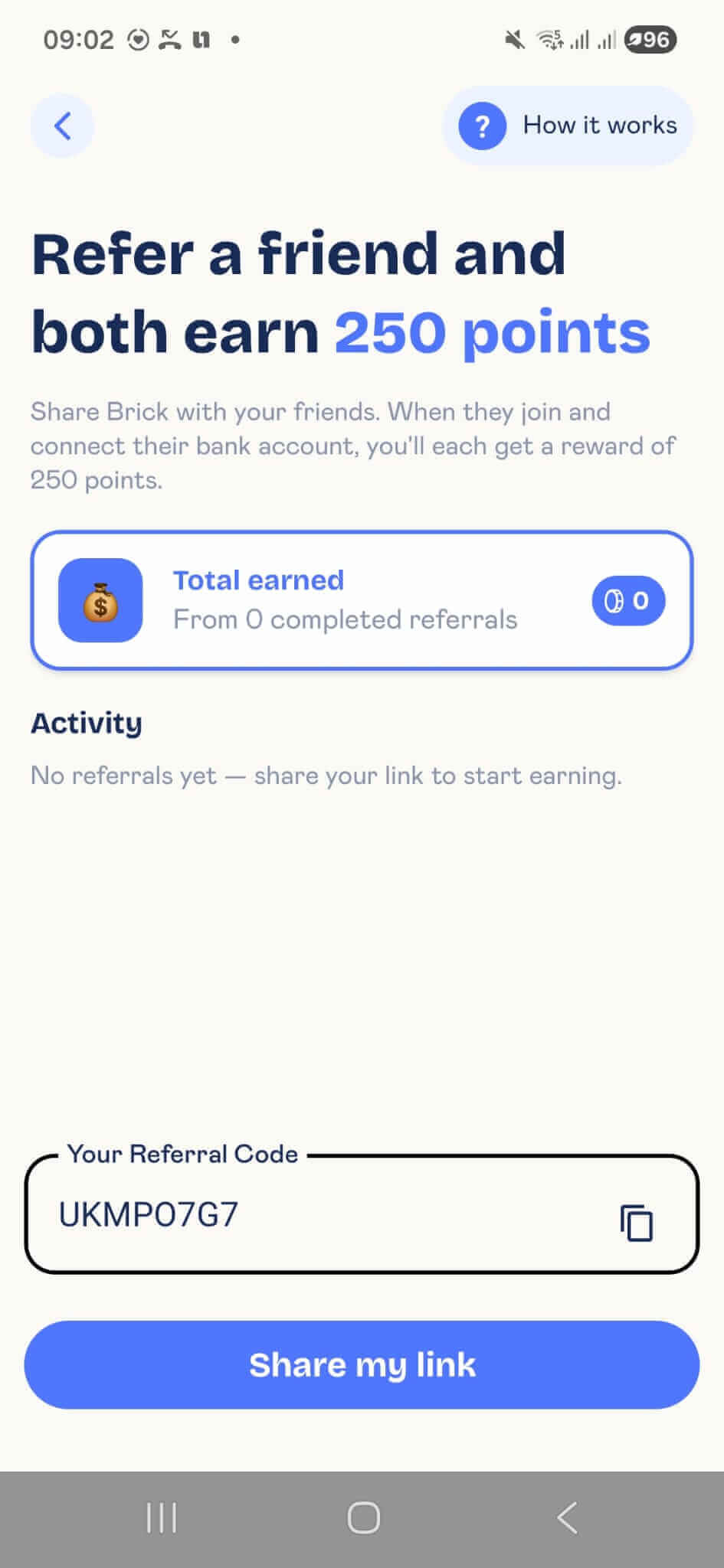 Brick Rewards rewards renters for paying rent in London. Earn points, £1 coffees, free meals and enter a draw to get your rent paid. Plus referral code.