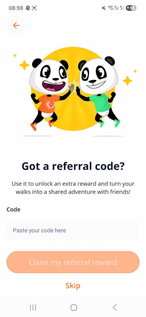 WeWard Referral code HumbleRooster3696
