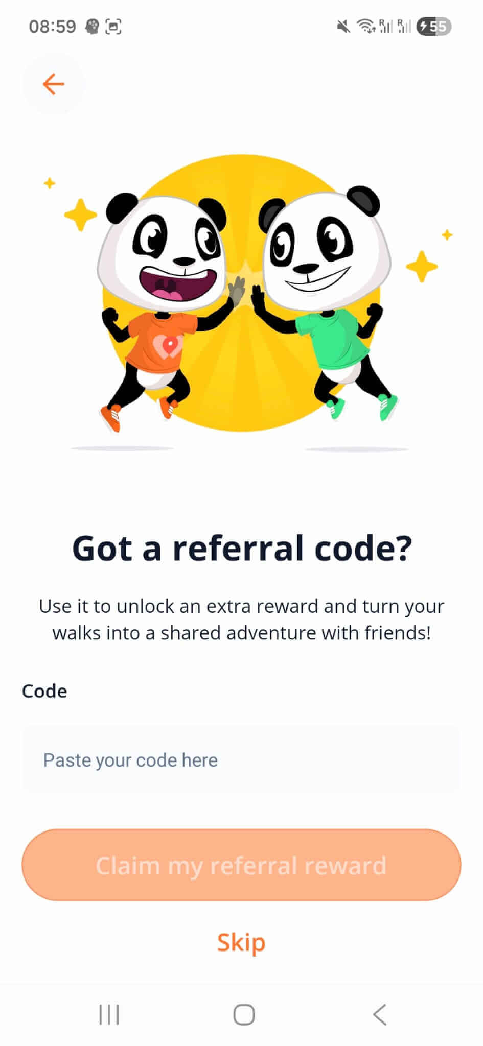 WeWard Referral code HumbleRooster3696