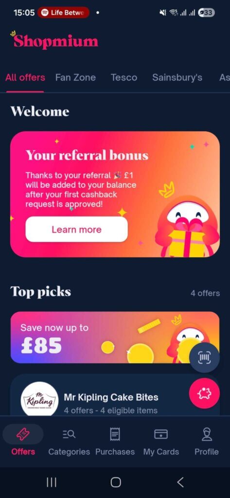 Looking for a Shopmium referral code? Use code 8PA2AJ and get a free £1 bonus when you sign up. Save money on groceries with cashback offers from major UK supermarkets.