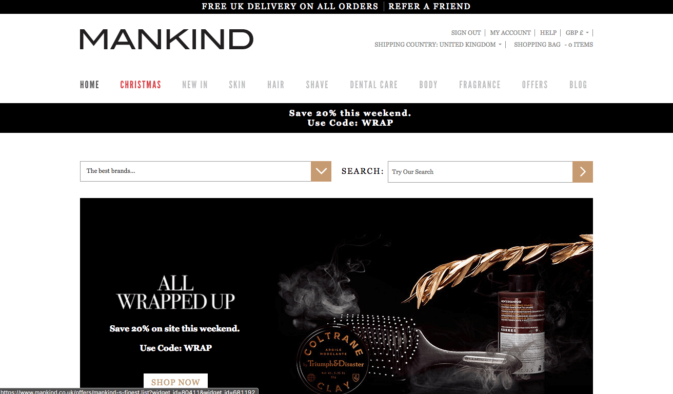 mankind website