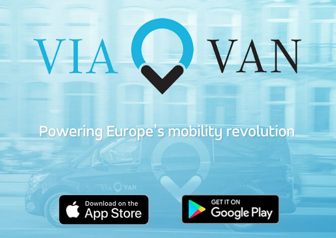 Via Van code £20 free ride credits in 