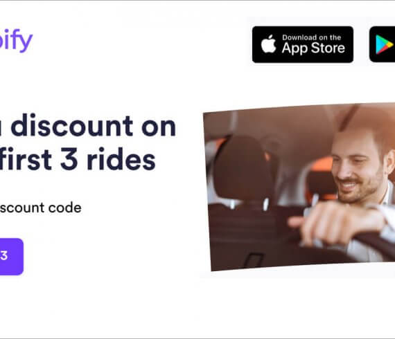 Cabify referral code DENISB483 - discount code for free money on taxi rides - invite friends - refer a friend offer