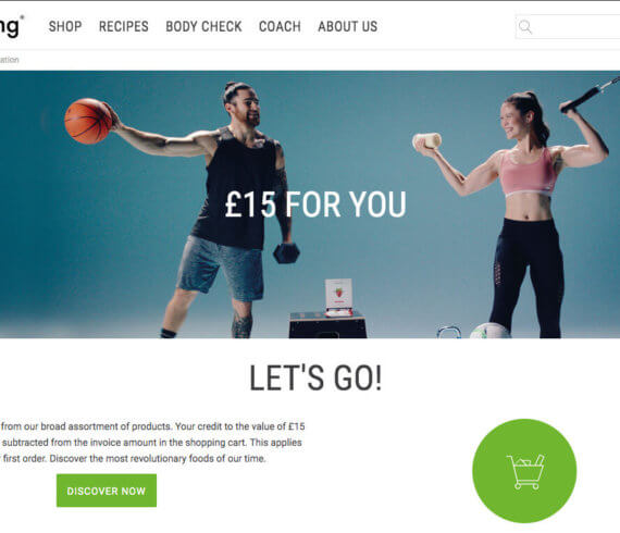 Foodspring discount invite, £15 bonus with Foodspring refer a friend offer