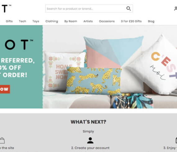 IWOOT discount code for 25% off on your first order of £20 or more