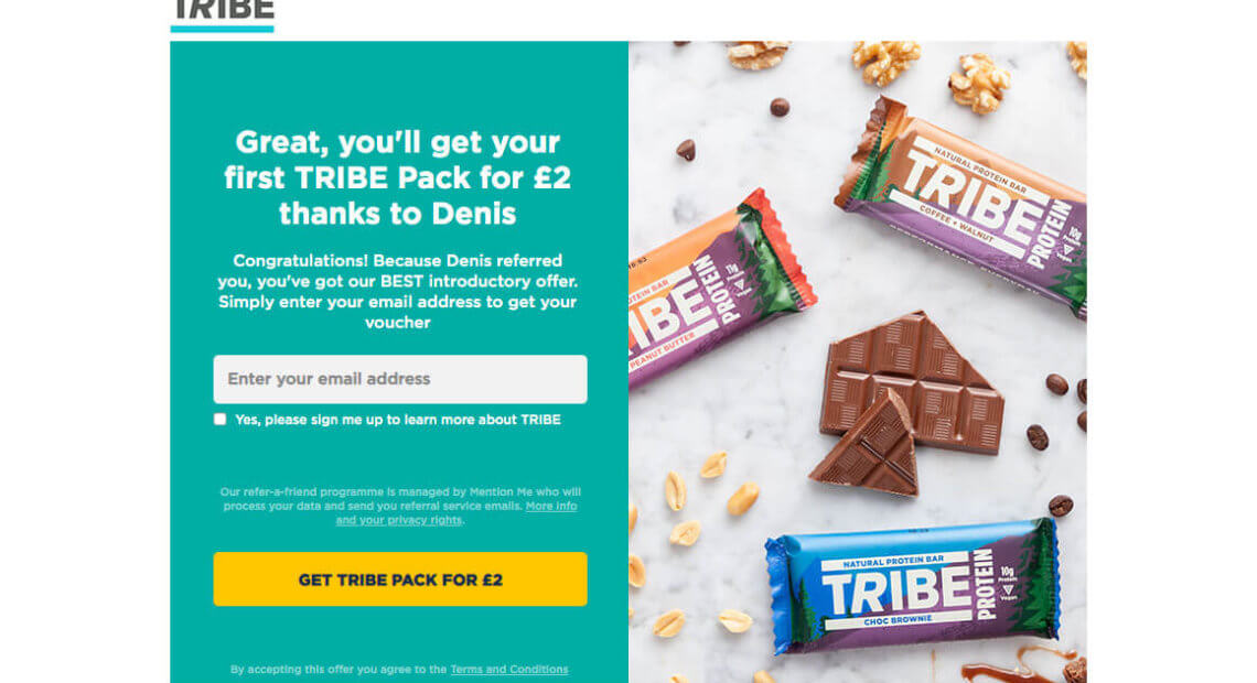Tribe snacks referral code Tribe trial with the refer a friend offer 2020