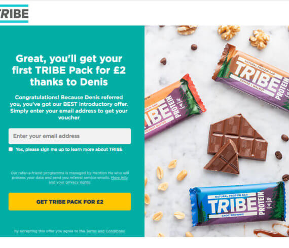 Tribe snacks referral code Tribe trial with the refer a friend offer 2020