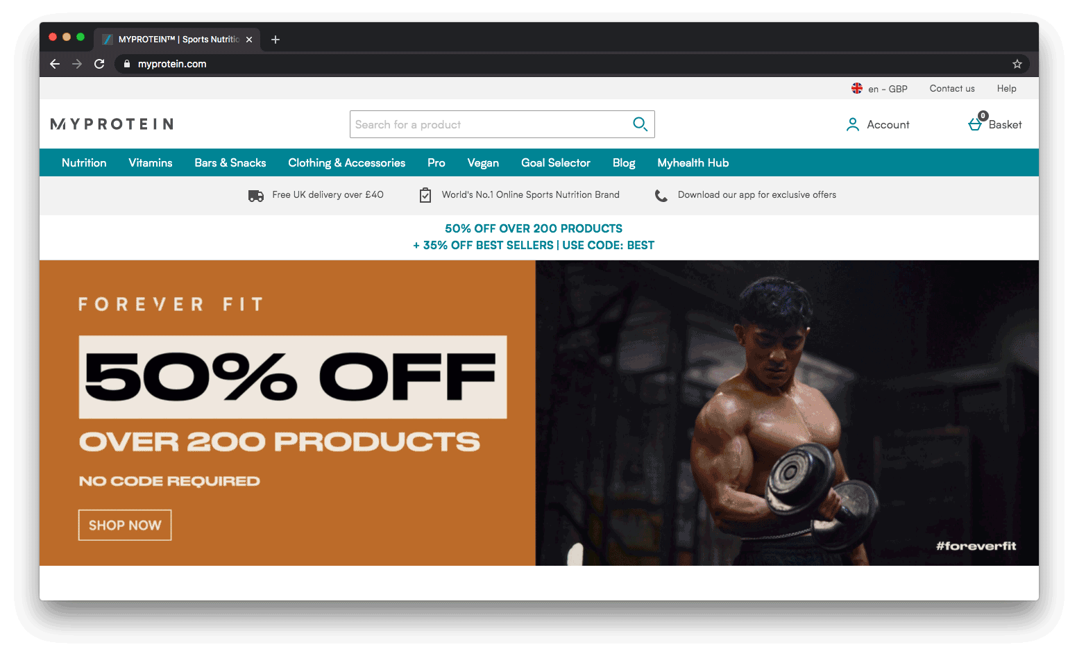My protein referral code step by step