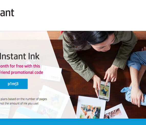 HP Instant Ink referral code - Instant Ink with + 1 month extra with this referral code