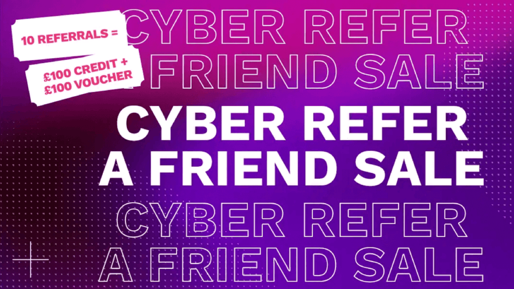 Look Fantastic Cyber referral sale 2021