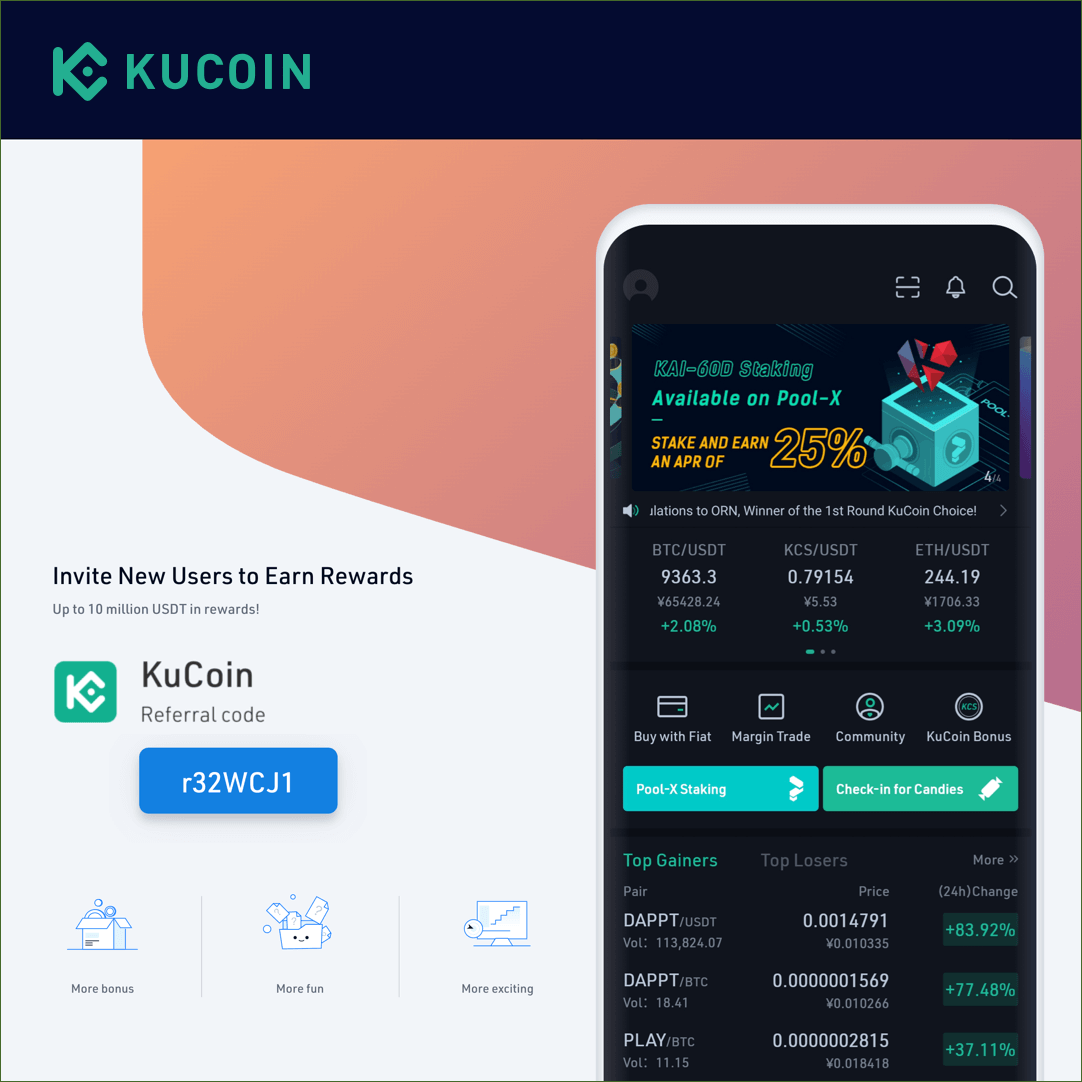 indirectly invited referral kucoin