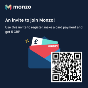 Monzo bank code invitation referral 2022